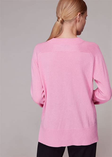 Pink Cashmere Crew